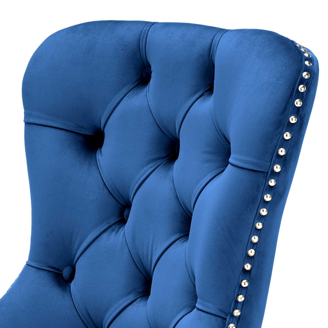Jídelní židle MAYO tmavě modrá/černá