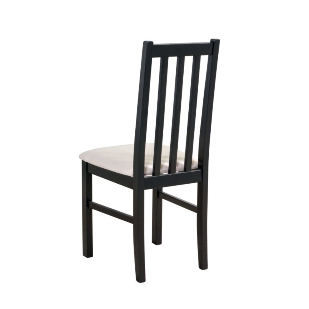 Jídelní židle BOLS 10 černá/béžová