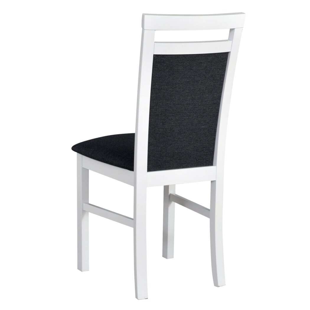 Jídelní židle MILAN 5 bílá/černá