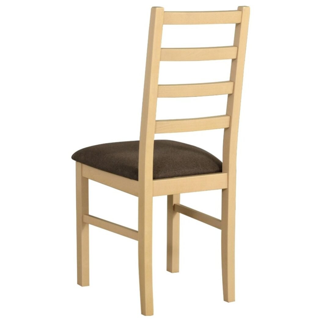 Jídelní židle NILA 8 dub sonoma/hnědá