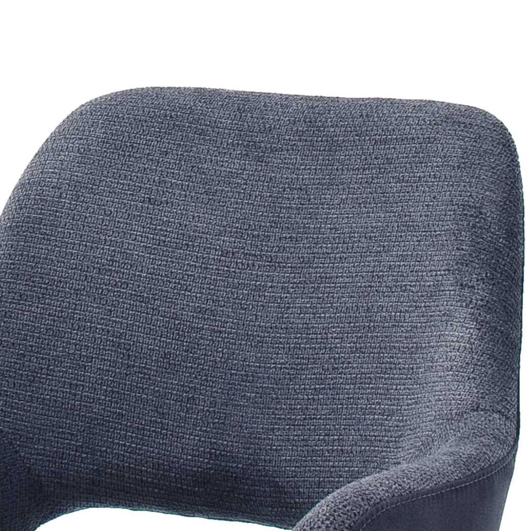 Jídelní židle ASELLA buk černá/tmavě modrá